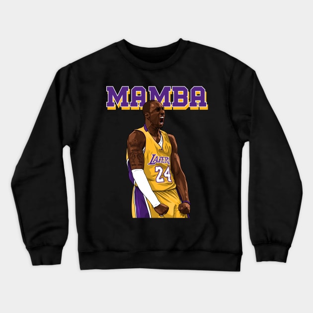 MAMBA Crewneck Sweatshirt by origin illustrations